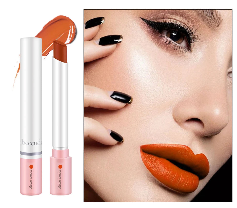 4pcs Cigarette Lipstick Set – Matte Lip Glaze, Waterproof & Long-Lasting Tint