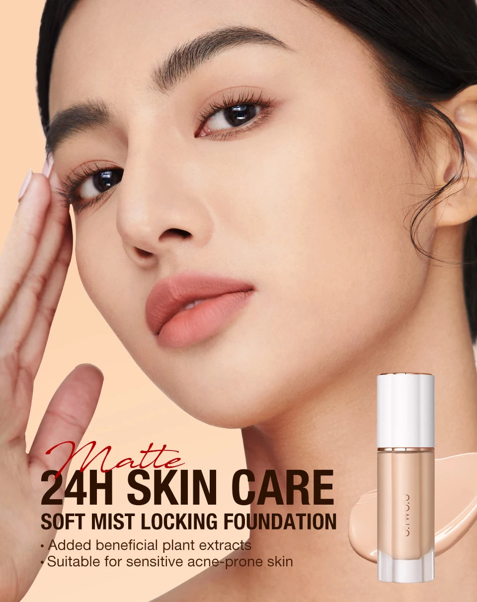 O.TWO.O Liquid Foundation Cream – SPF30, 30ml