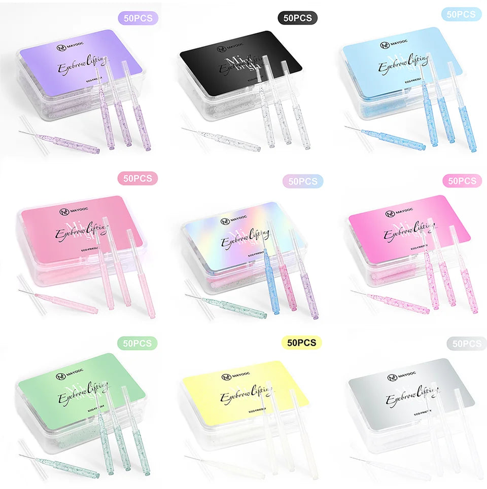 MAYOOC Mini Disposable Brow & Lash Perm Brushes