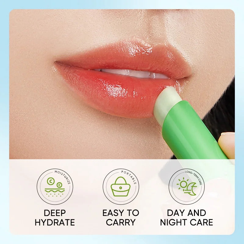 SADOER Lip Balm – Aloe, Coconut & Vitamin C Moisturizing Stick 2.7g