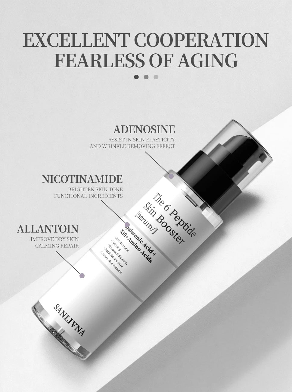 6 Peptide Collagen Essence Skin Care Set