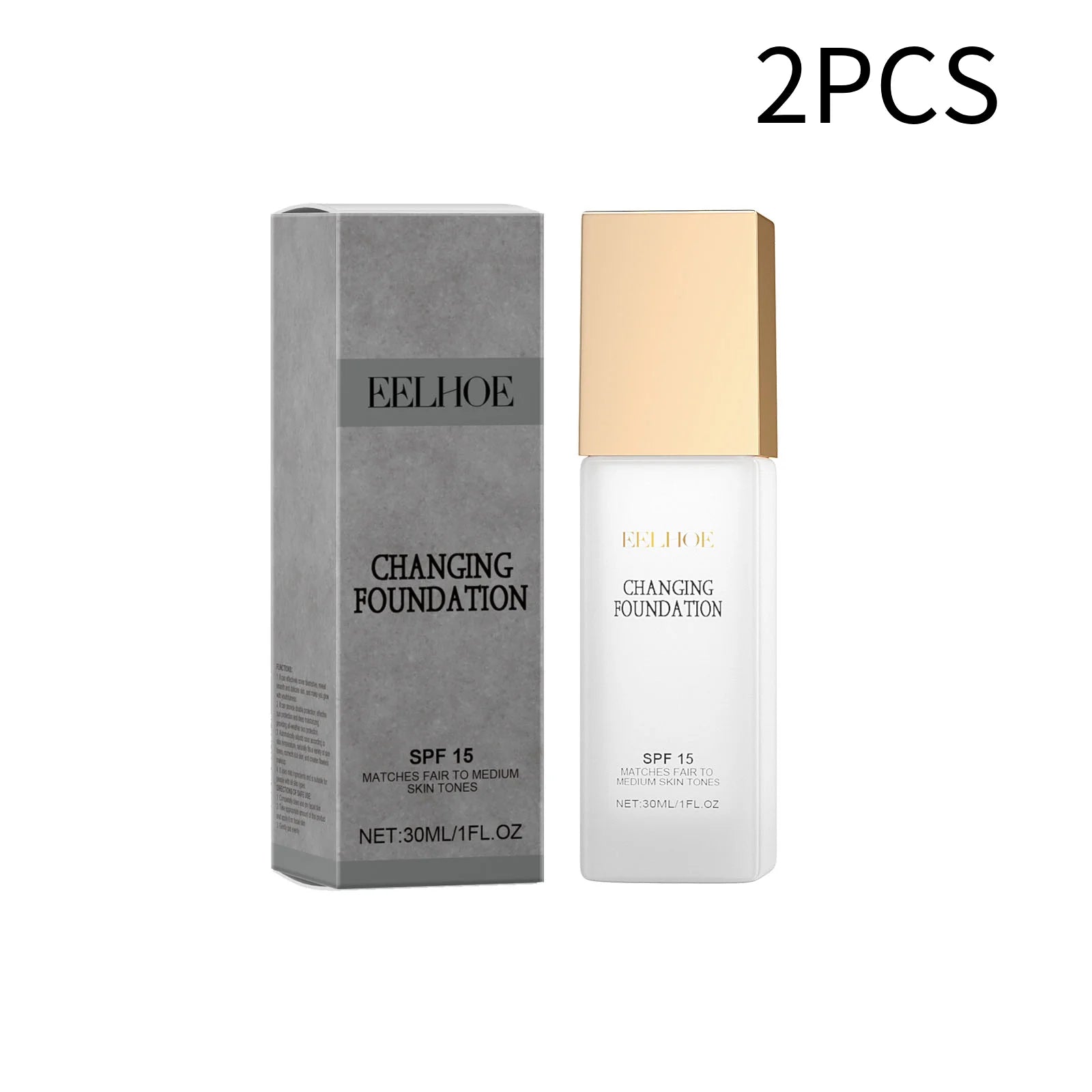 Full Coverage Matte Liquid Foundation – SPF15