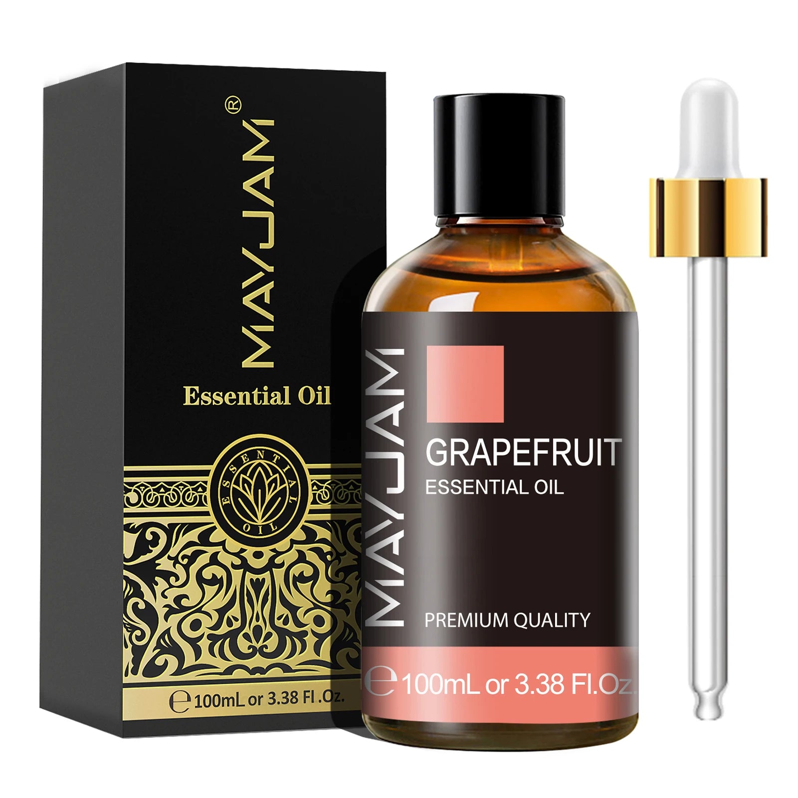 MAYJAM 100ML Essential Oil with Dropper – Sandalwood, Lavender, Eucalyptus, Vanilla