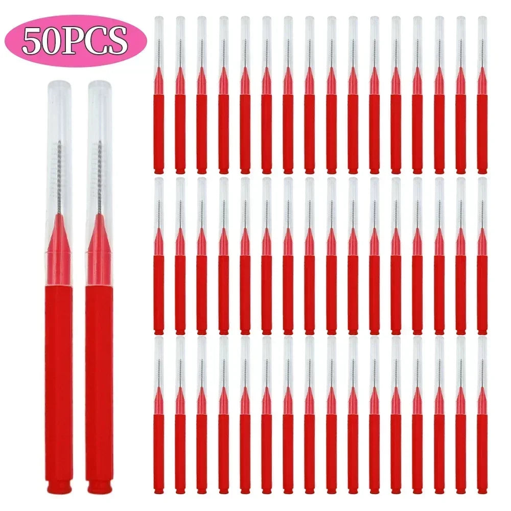 5/10/50pcs Mini Disposable Brow & Lash Brushes
