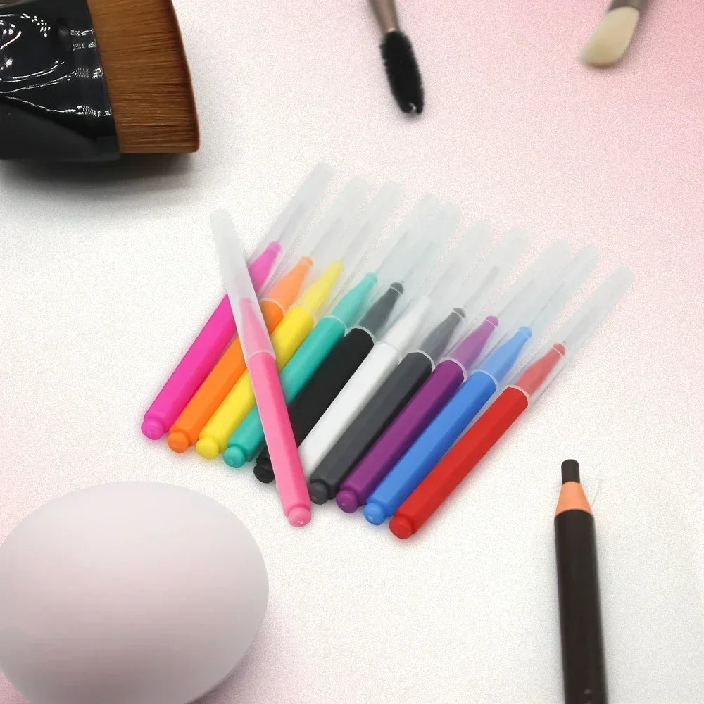 5/10/50pcs Mini Disposable Brow & Lash Brushes