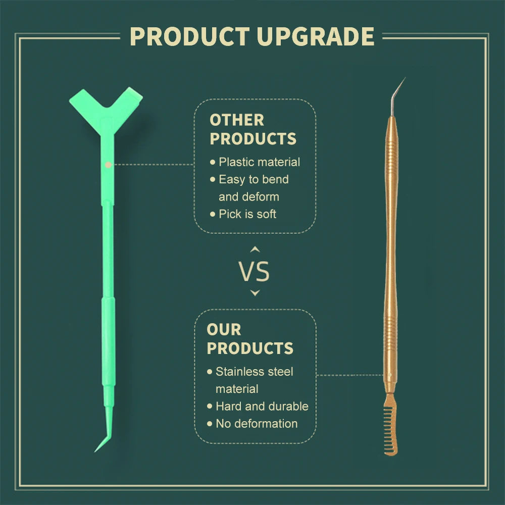 Stainless Steel Lash Lift Perming Stick & Comb