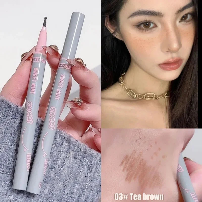 Freckles Pen Waterproof Natural Simulation Fake Spot Moles Cosmetic Tool Durable Dot Spot Pen Embellishment Makeup Face Eyeliner