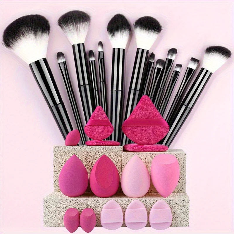 8–29Pcs Professional Makeup Brush Set for Women