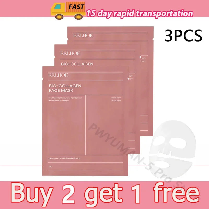 Bio Collagen Hydrating Face Mask – Pore Minimizing & Brightening