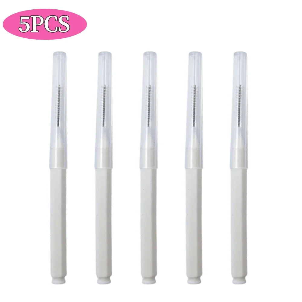 5/10/50pcs Mini Disposable Brow & Lash Brushes