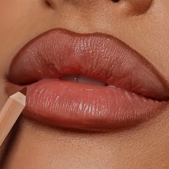 Matte Lipstick & Liner Pen – Waterproof Berry Shades