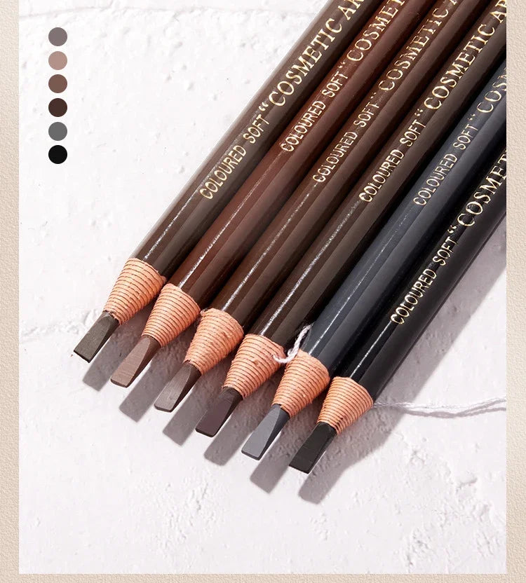 5pcs Waterproof Microblading Eyebrow Pencil Set