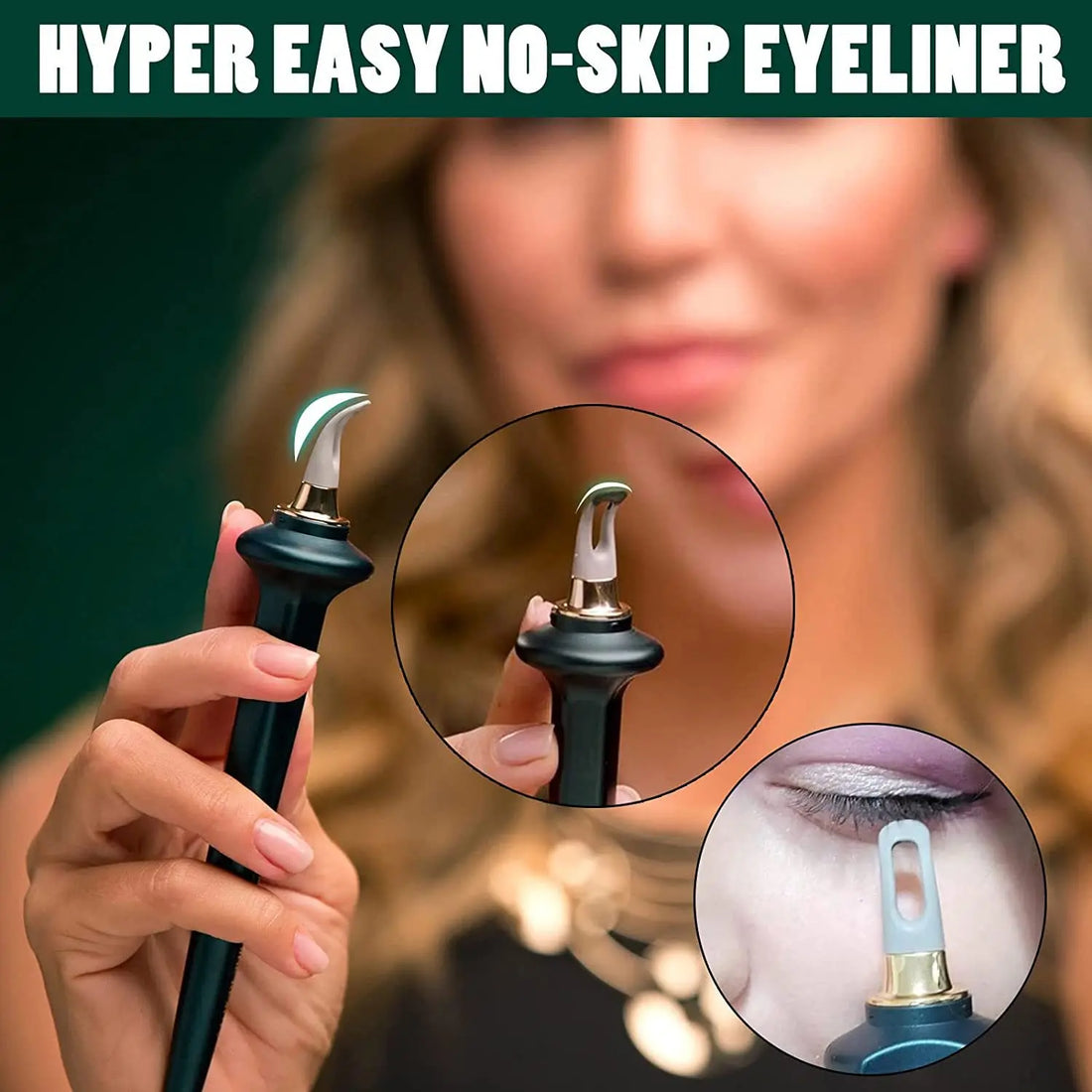 Silicone Eyeliner Brush – Waterproof & Non-Smudge Tool