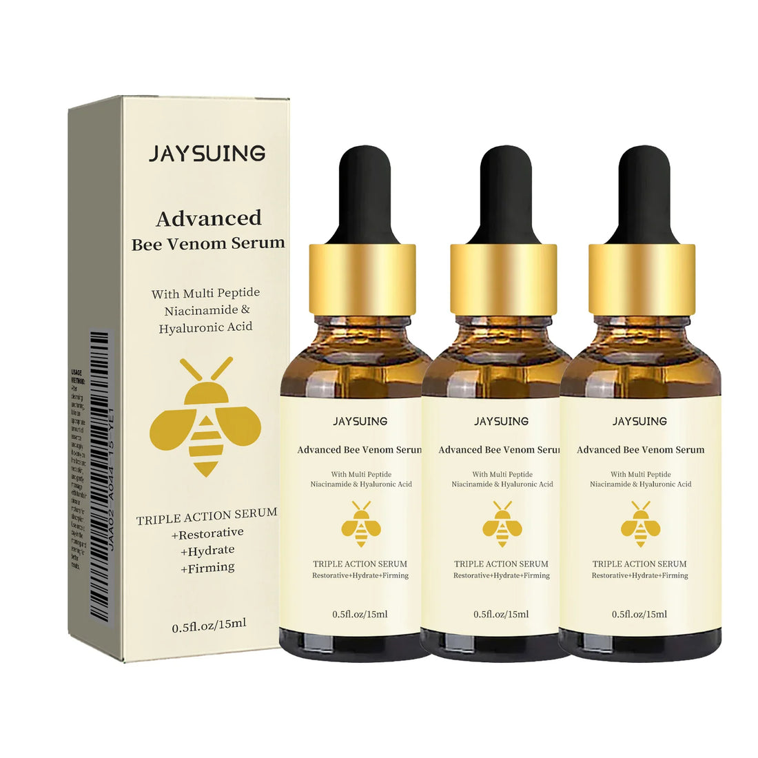 1/2/3pcs Bee Venom Face Serum – Anti-Wrinkle Essence