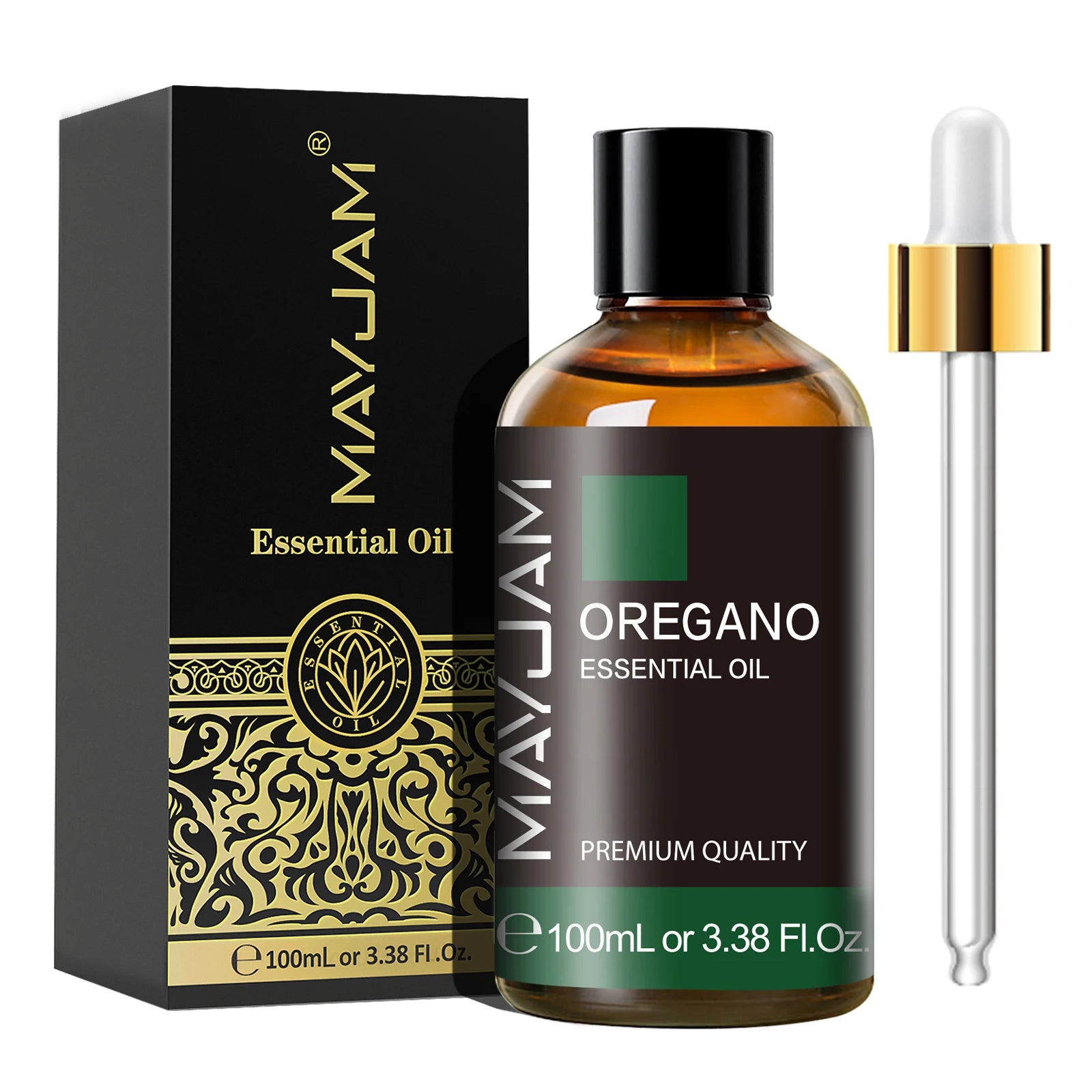 MAYJAM 100ML Essential Oil with Dropper – Sandalwood, Lavender, Eucalyptus, Vanilla