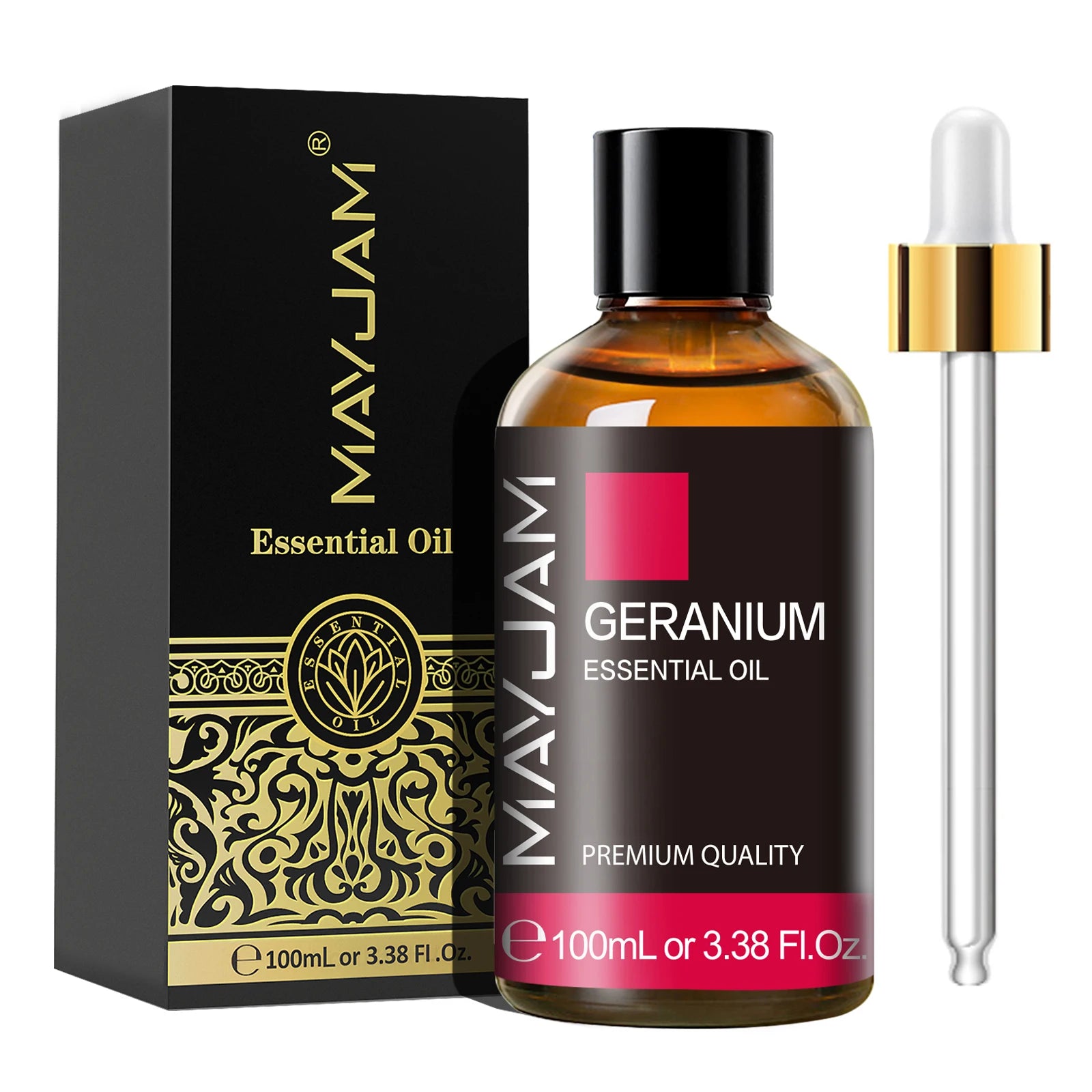 MAYJAM 100ML Essential Oil with Dropper – Sandalwood, Lavender, Eucalyptus, Vanilla