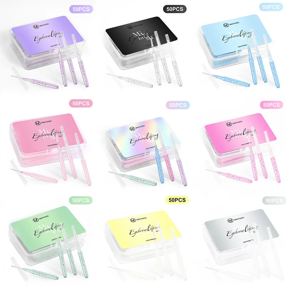 MAYOOC Mini Disposable Brow & Lash Perm Brushes