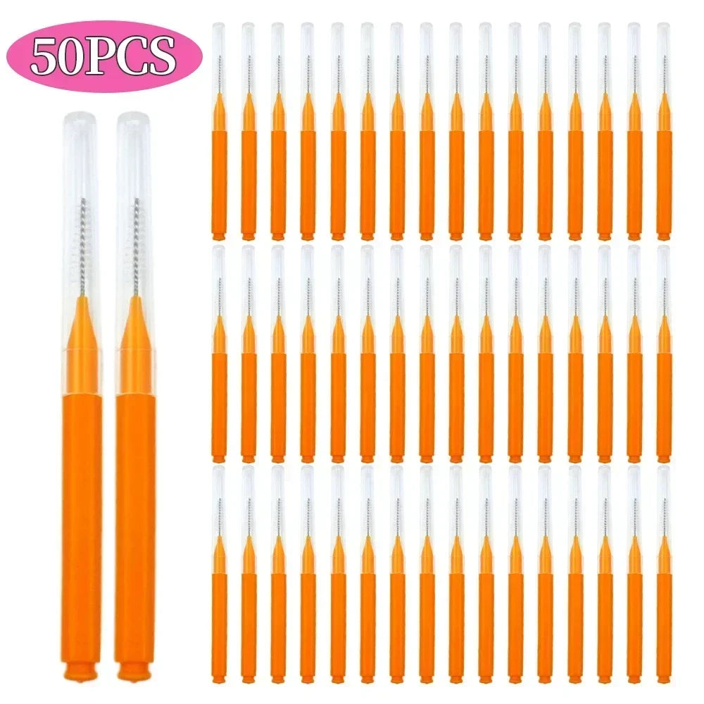 5/10/50pcs Mini Disposable Brow & Lash Brushes
