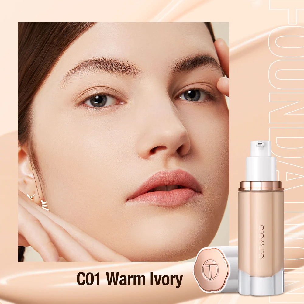 O.TWO.O Liquid Foundation Cream – SPF30, 30ml