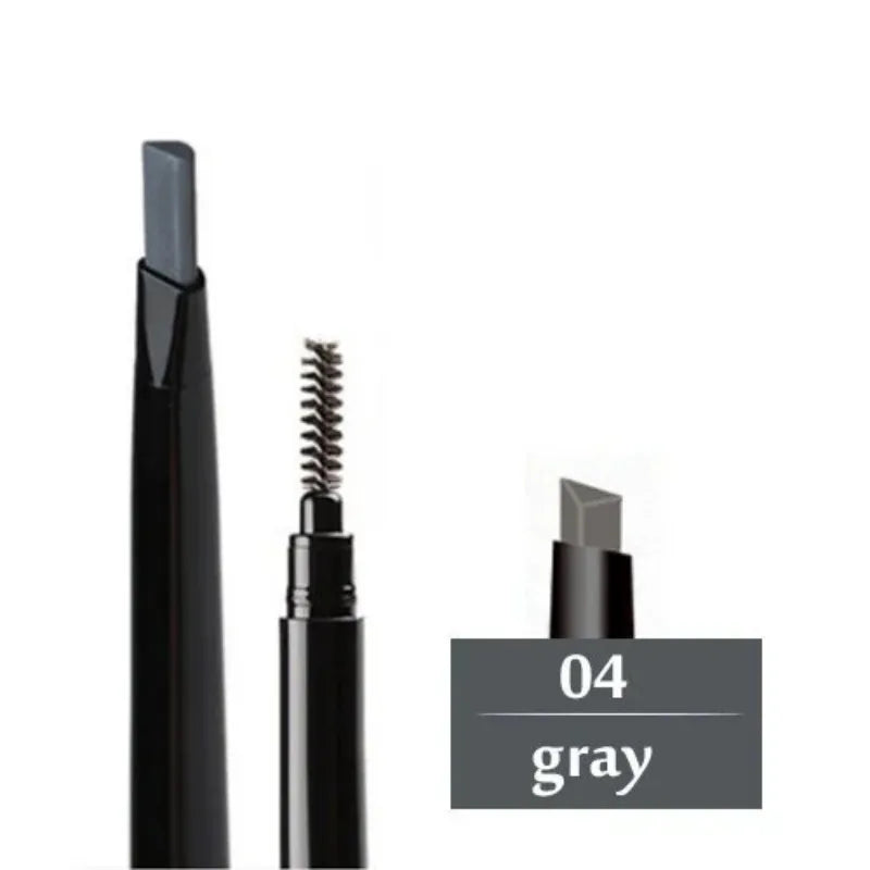 Waterproof Double-Head Micro-Fork Eyebrow Pencil – Long-Lasting Natural Finish