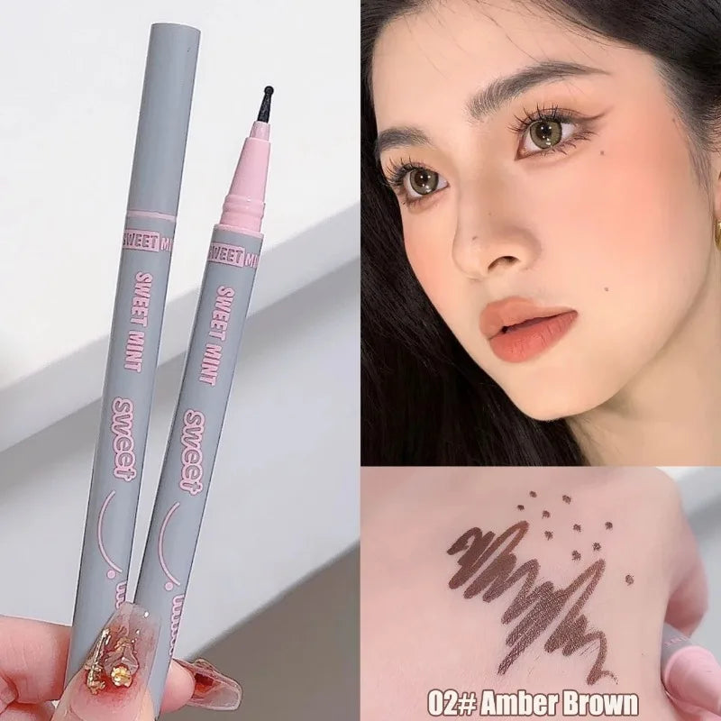 Freckles Pen Waterproof Natural Simulation Fake Spot Moles Cosmetic Tool Durable Dot Spot Pen Embellishment Makeup Face Eyeliner