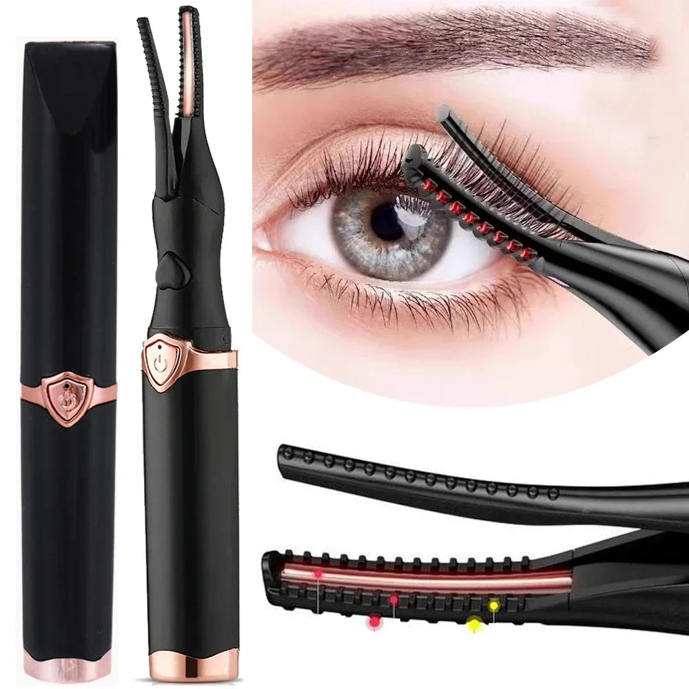 Electric Heated Eyelash Curler with Temp Control
