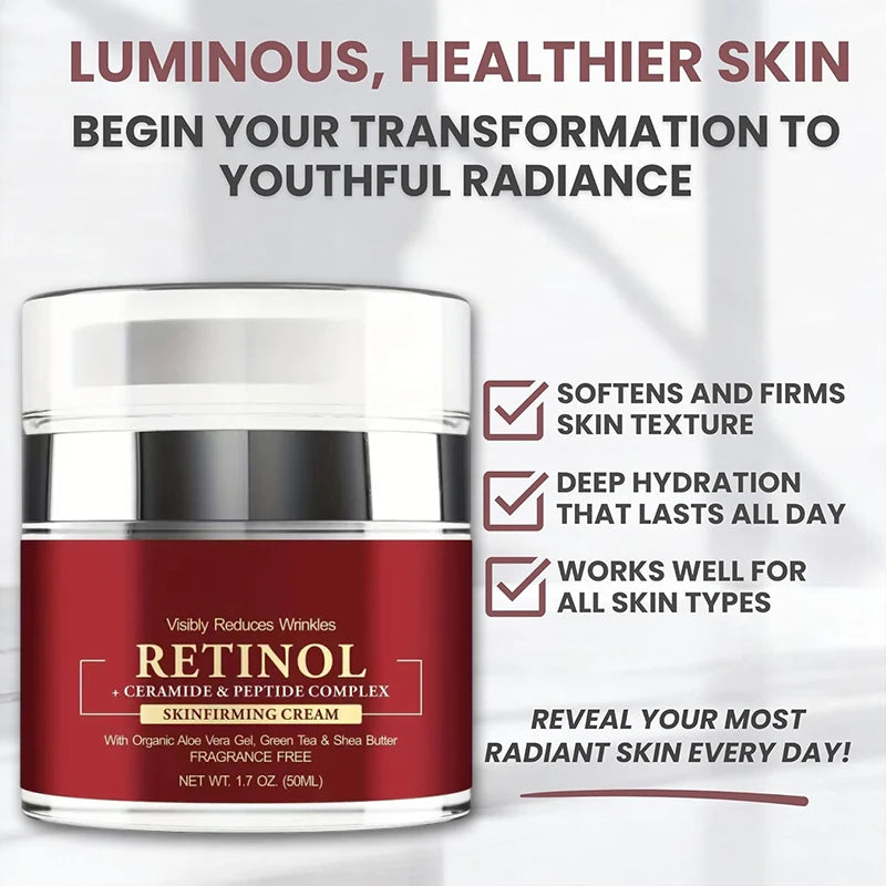 Instant Retinol Firming Cream – Anti-Aging & Moisturizing