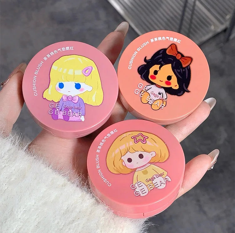 Gege Bear Cushion Blush – Long Lasting, Blendable