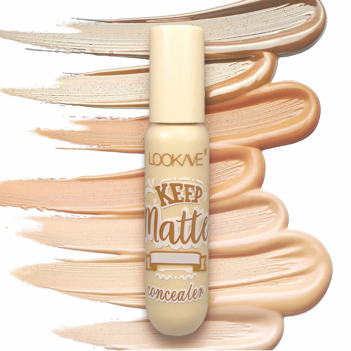 6-Color Liquid Concealer Stick – Full Coverage & Matte Finish Foundation