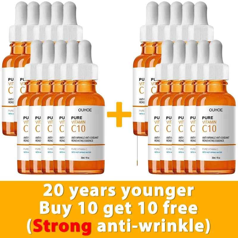 Vitamin C Anti-Aging Serum – Wrinkle Remover & Skin Brightening Essence