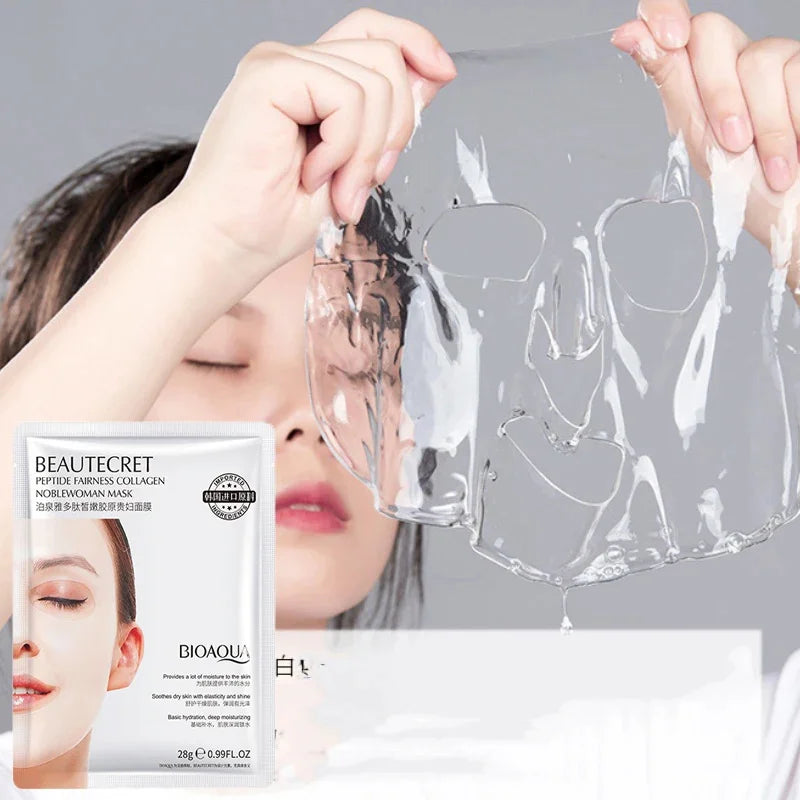 Bio Collagen Hydrating Face Mask – Pore Minimizing & Brightening