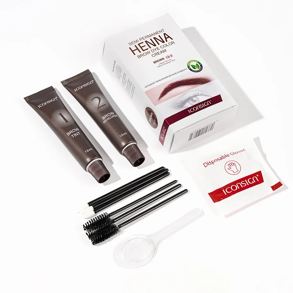 Waterproof Eyelash & Eyebrow Tint Dye Kit
