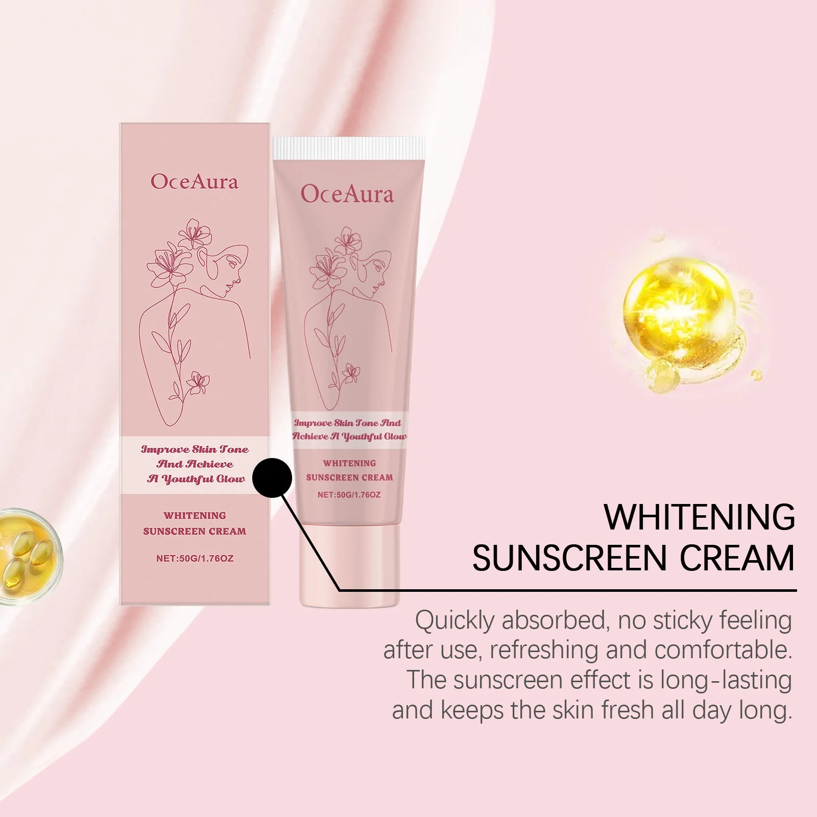 Hyaluronic Acid Sunscreen Cream – Face & Body UV Protection