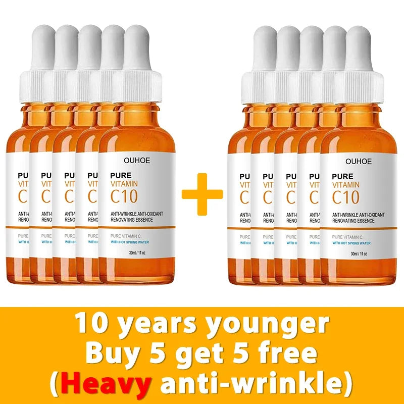 Vitamin C Anti-Aging Serum – Wrinkle Remover & Skin Brightening Essence