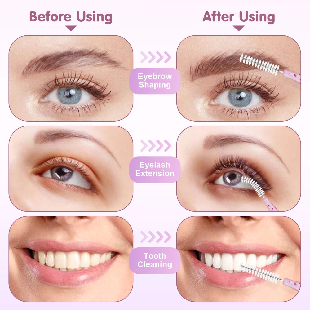 MAYOOC Mini Disposable Brow & Lash Perm Brushes