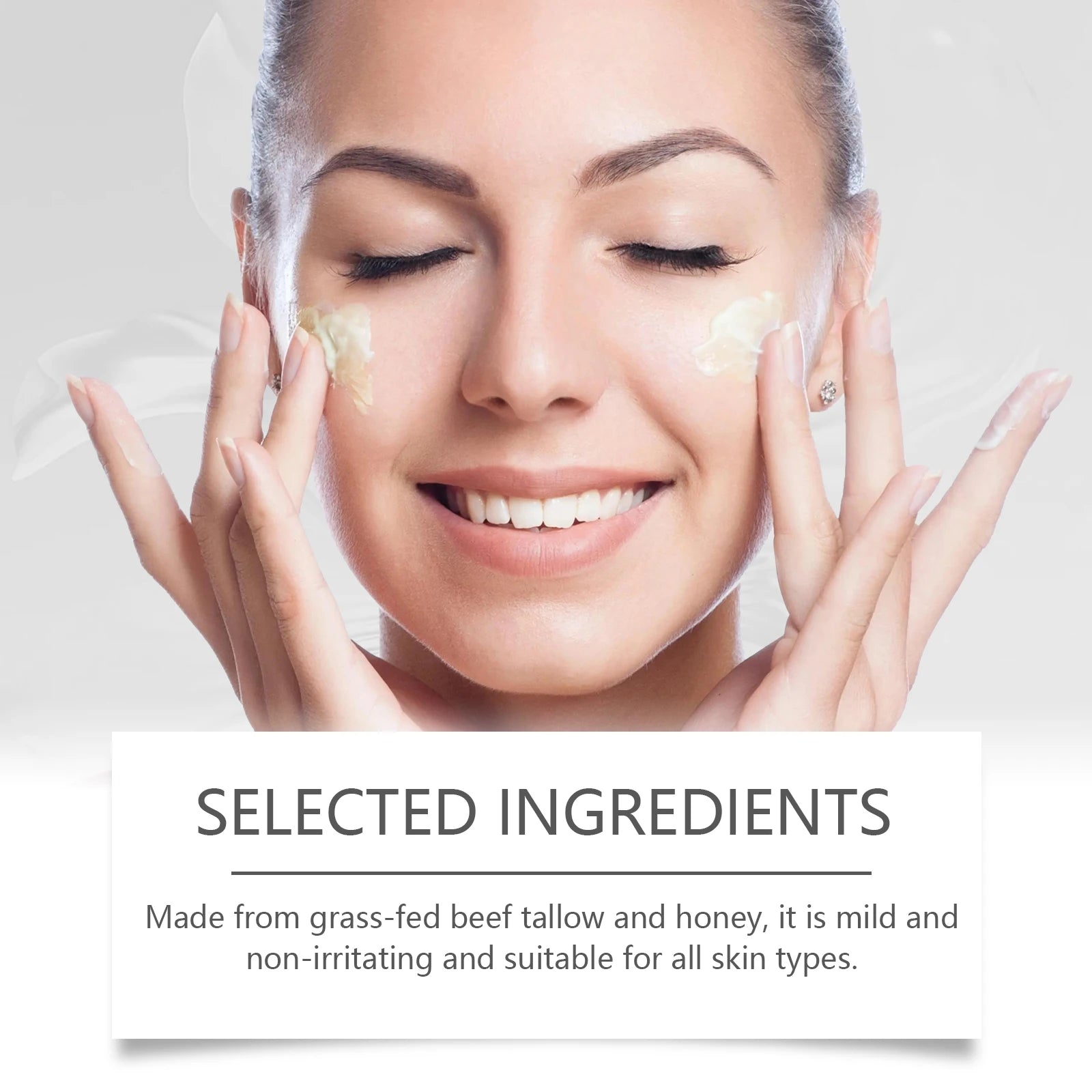 Beef Tallow Face Cream – Moisturizing & Firming