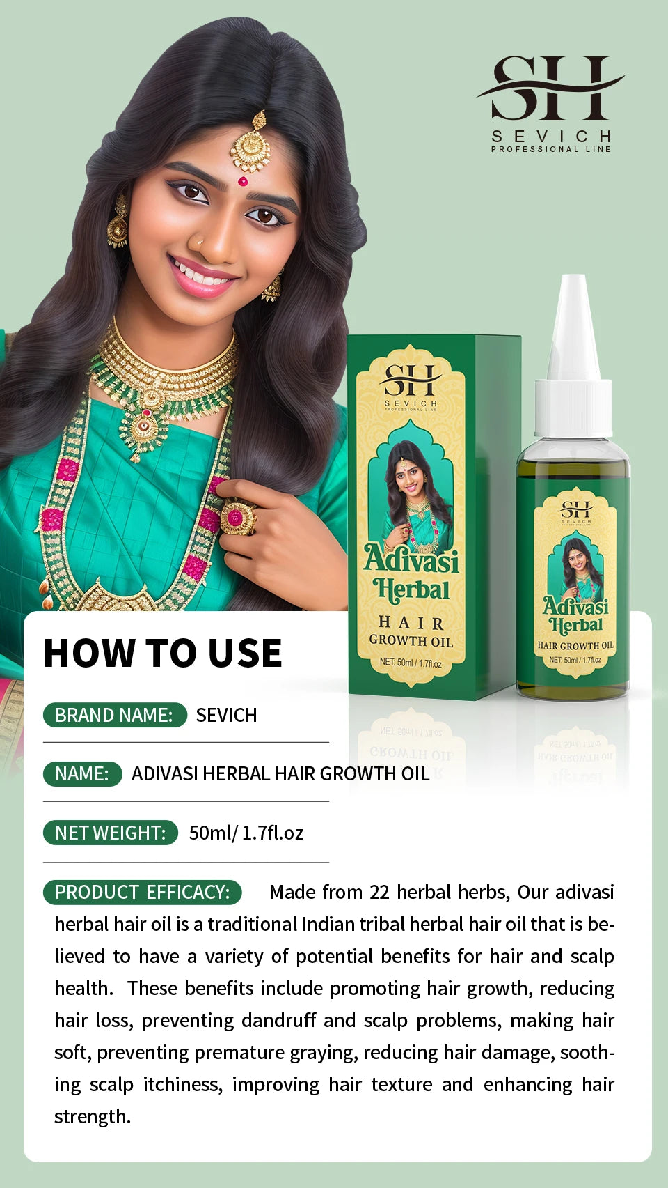 Ayurvedic Adivasi Hair Growth Oil – Organic & Fast Regrowth