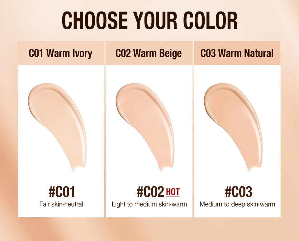 O.TWO.O Liquid Foundation Cream – SPF30, 30ml