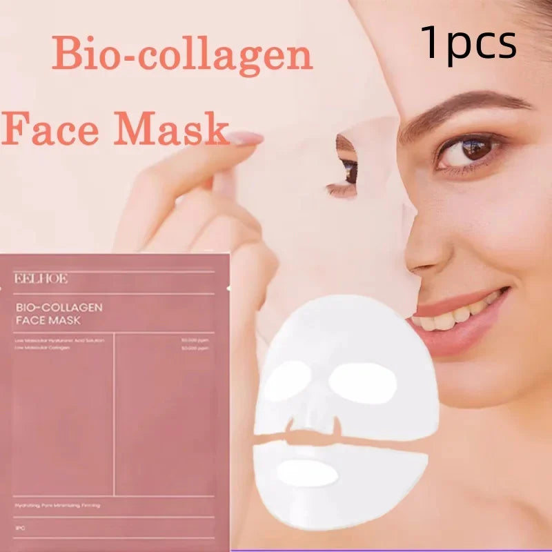 Bio Collagen Hydrating Face Mask – Pore Minimizing & Brightening