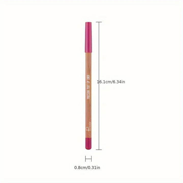 Matte Lipstick & Liner Pen – Waterproof Berry Shades