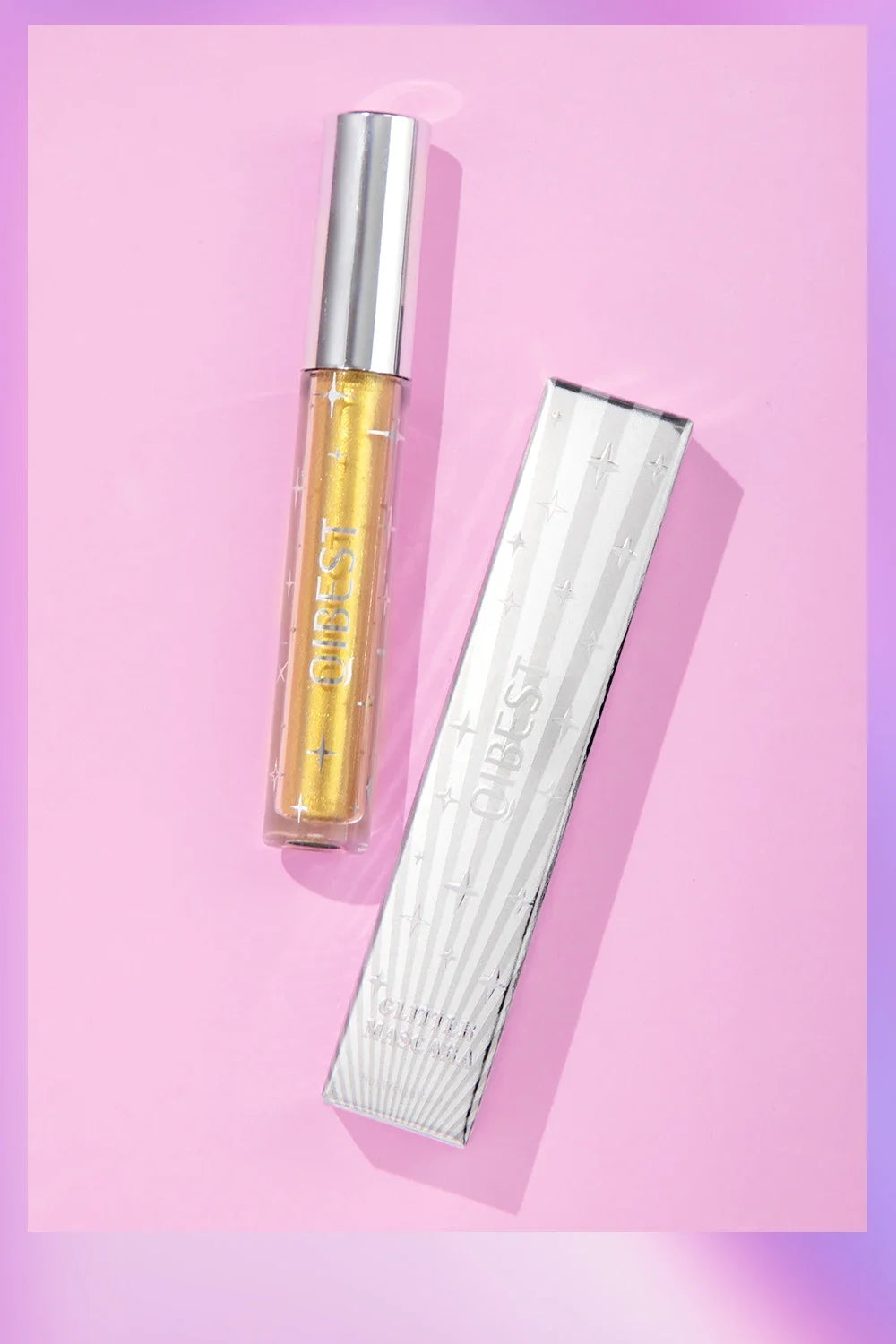Diamond Purple Glitter Mascara – Shimmer, Curling & Long-Lasting