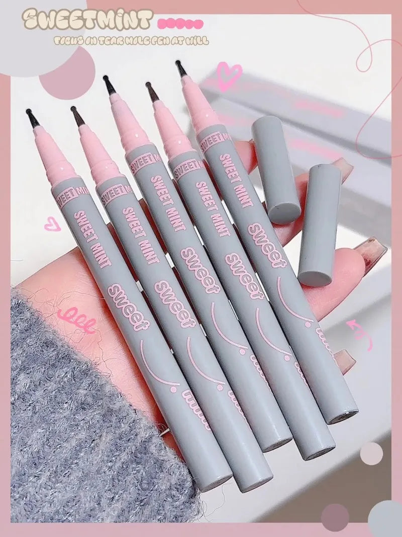 Freckles Pen Waterproof Natural Simulation Fake Spot Moles Cosmetic Tool Durable Dot Spot Pen Embellishment Makeup Face Eyeliner