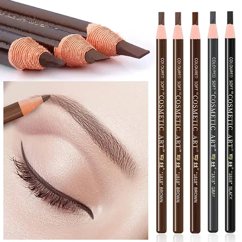 5pcs Waterproof Microblading Eyebrow Pencil Set