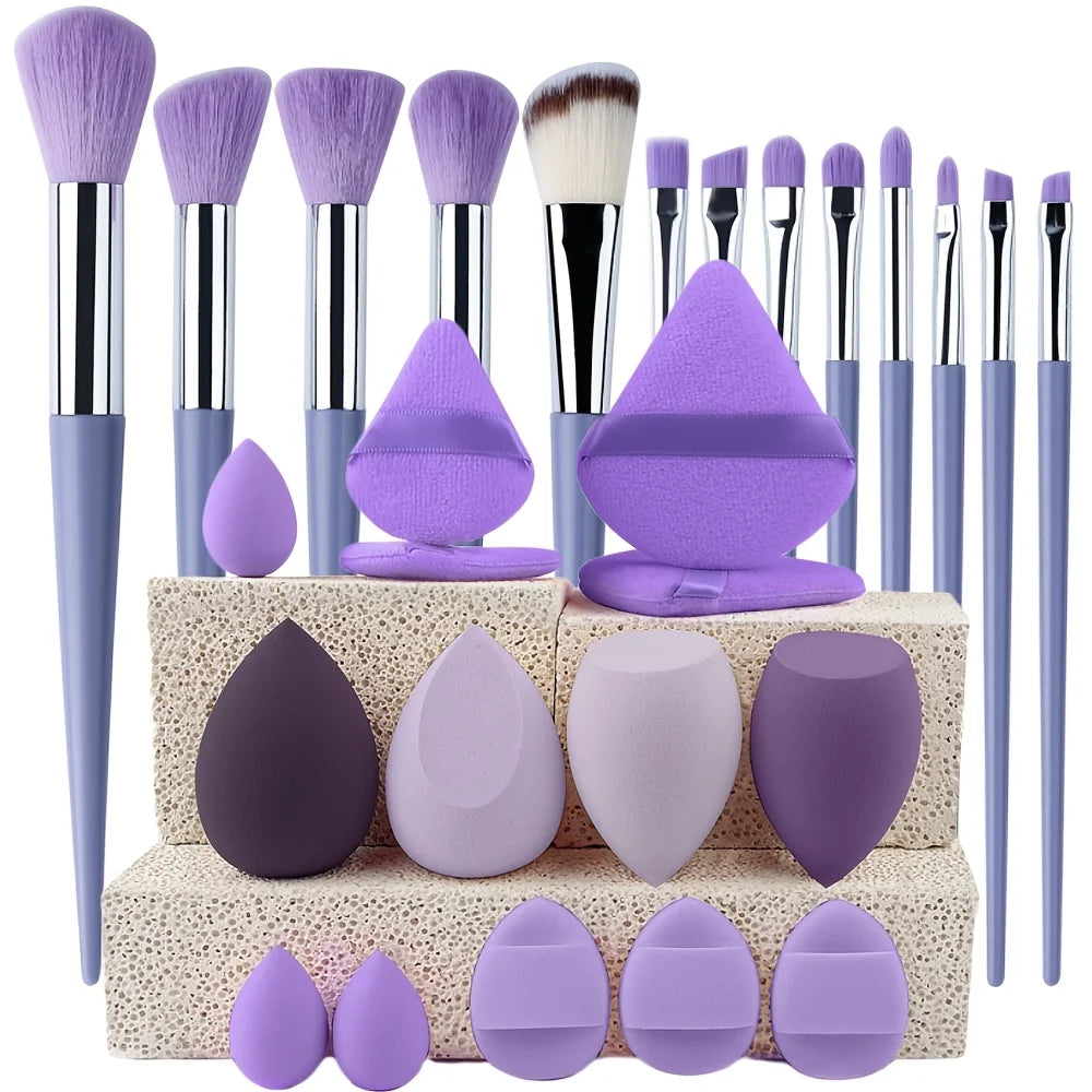8–29Pcs Professional Makeup Brush Set for Women
