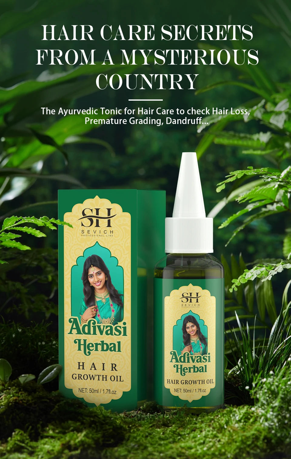 Ayurvedic Adivasi Hair Growth Oil – Organic & Fast Regrowth