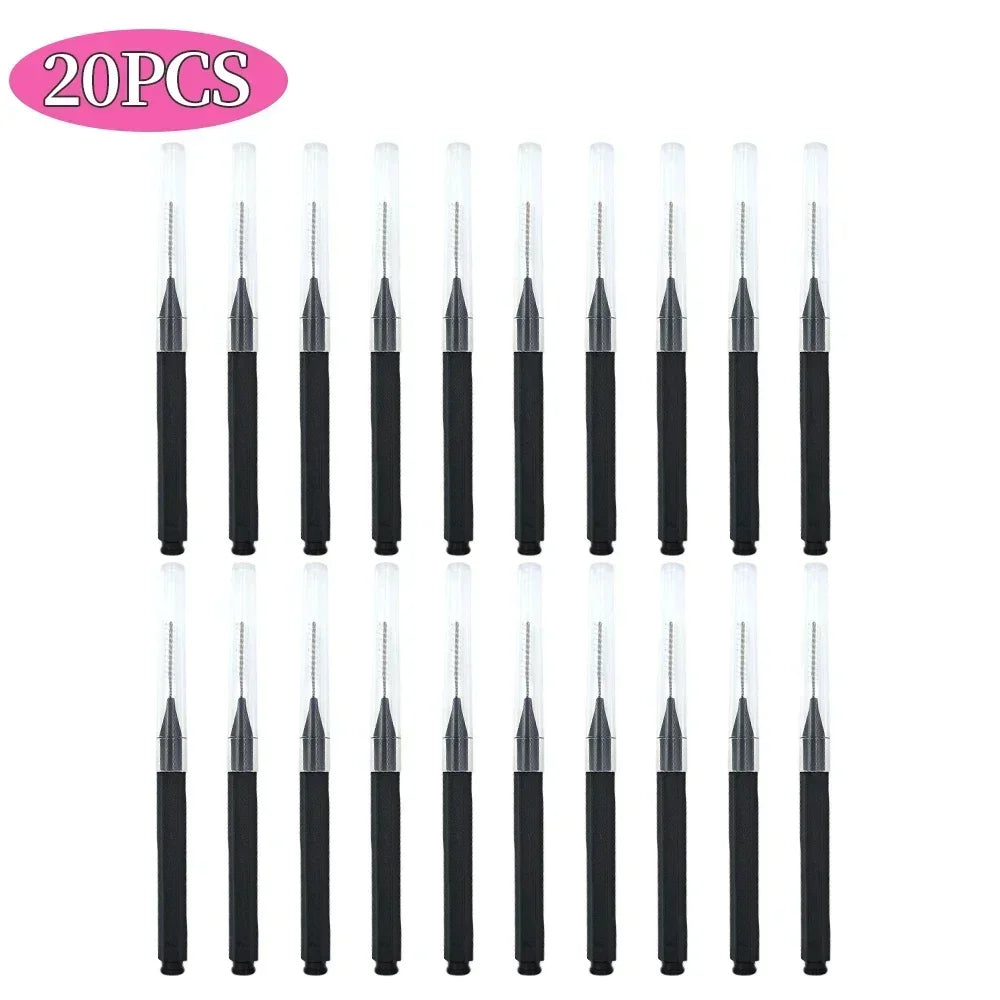 5/10/50pcs Mini Disposable Brow & Lash Brushes