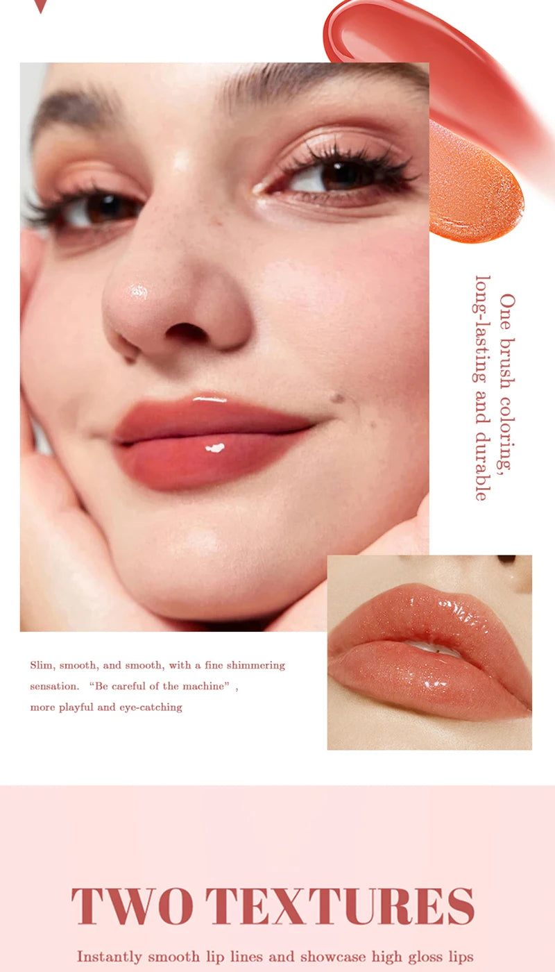 MAGIC CASA 6pcs Jelly Lip Oil – Hydrating, Plumping & Glossy Finish