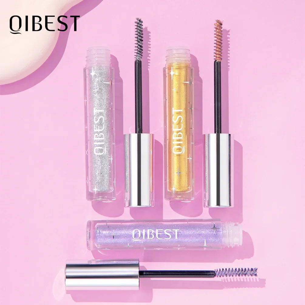 Diamond Purple Glitter Mascara – Shimmer, Curling & Long-Lasting