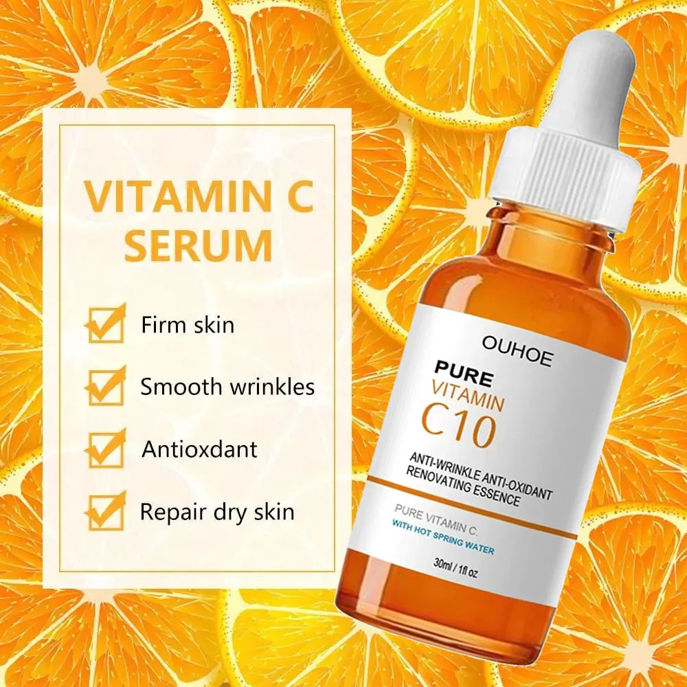 Vitamin C Anti-Aging Serum – Wrinkle Remover & Skin Brightening Essence