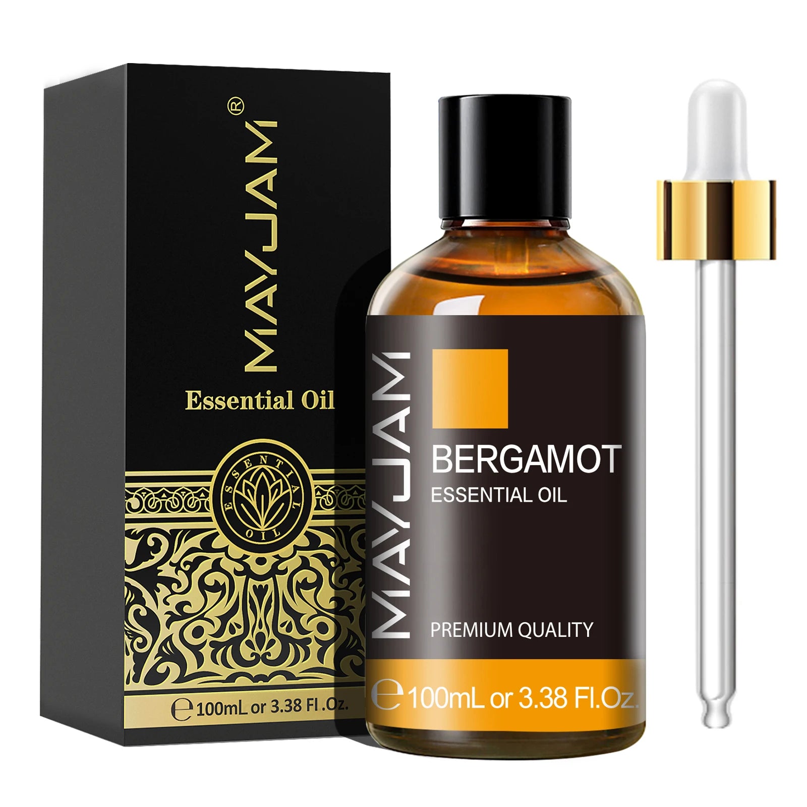 MAYJAM 100ML Essential Oil with Dropper – Sandalwood, Lavender, Eucalyptus, Vanilla